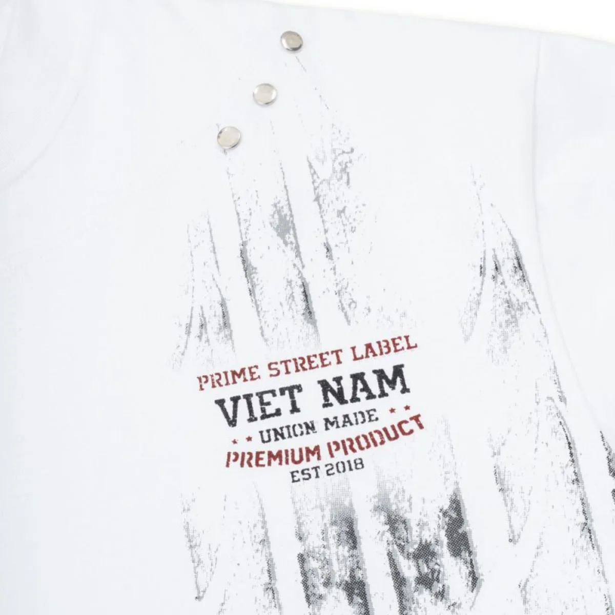 Áo thun form Boxy VEIN TEE Cotton PARADOX AT6P0511