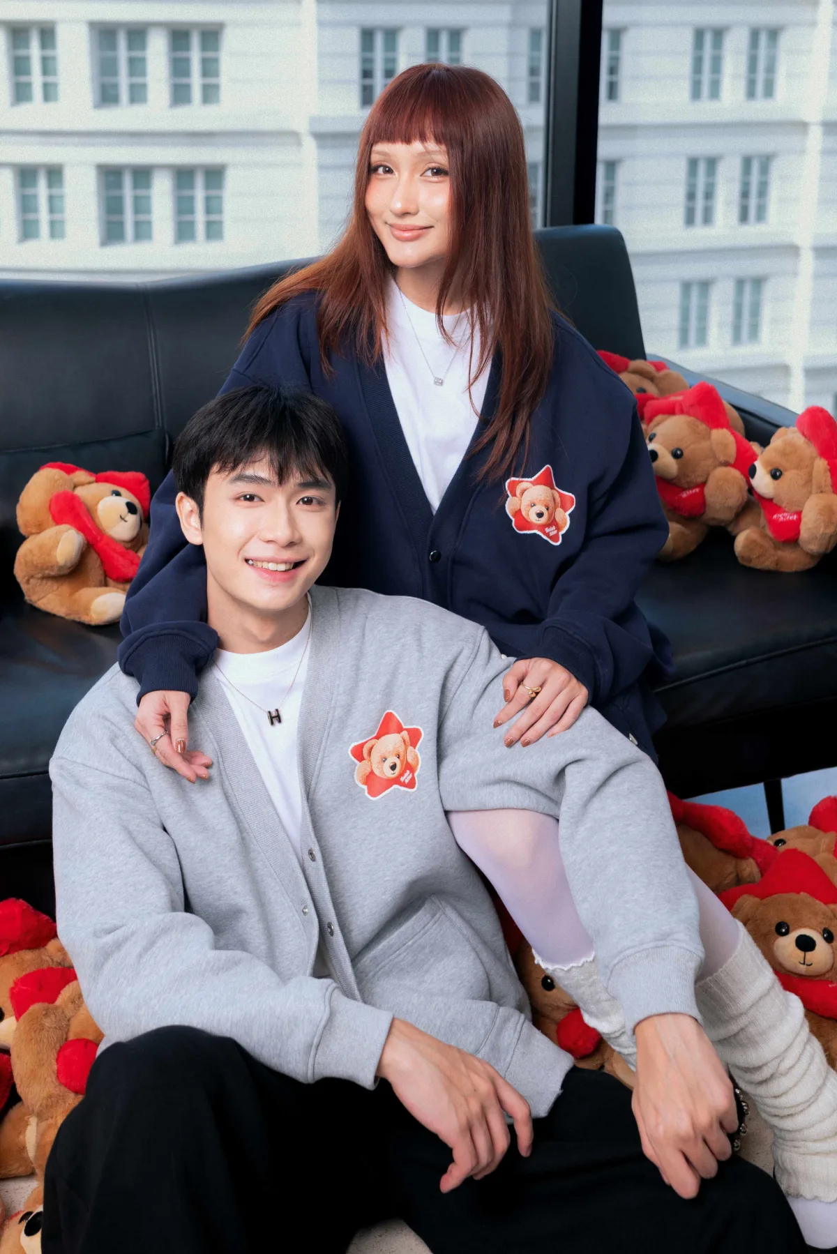 Áo Khoác Cardigan Teelab Alter Teddy Star Nỉ Bông Oversized Cardigan AK142