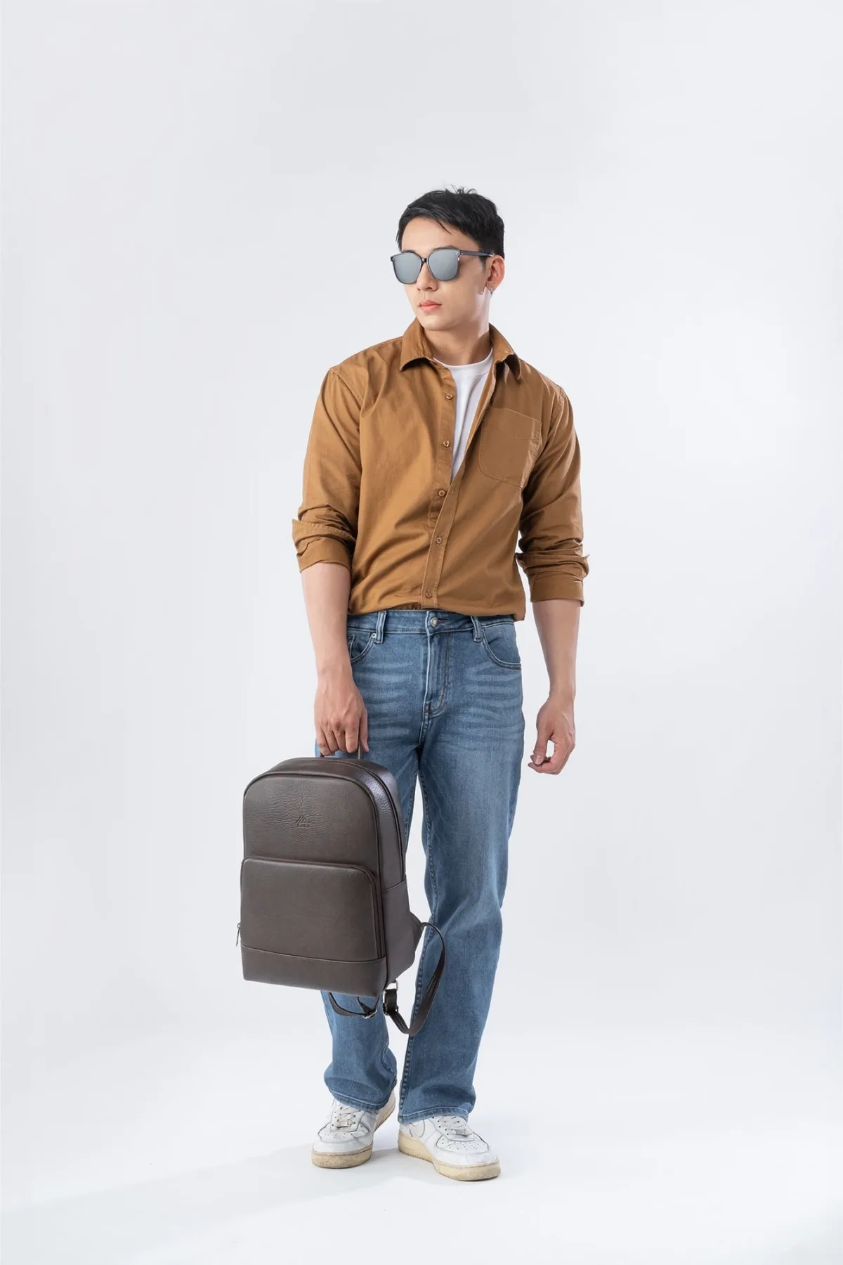 Balo Lata (Thời trang nam công sở cỡ lớn - Balo da BAL63)
