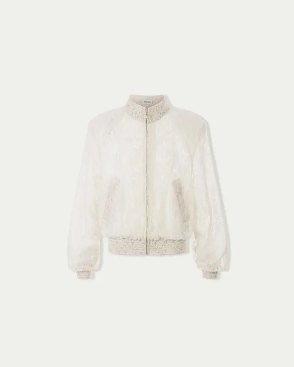 Honeymoon Lace Bomber Jacket