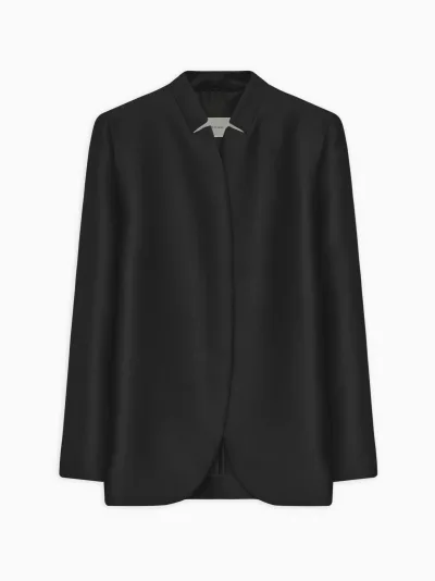 Tulip Jacket in Silk Wool