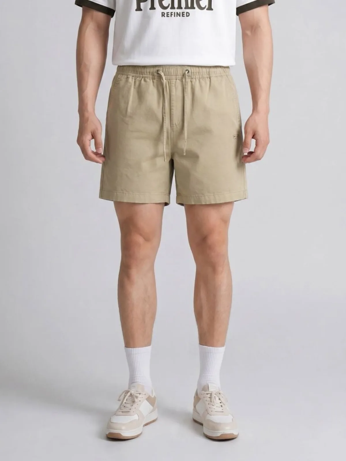 Quần Short Kaki Nam ICONDENIM Scisp Form Regular QSID0305