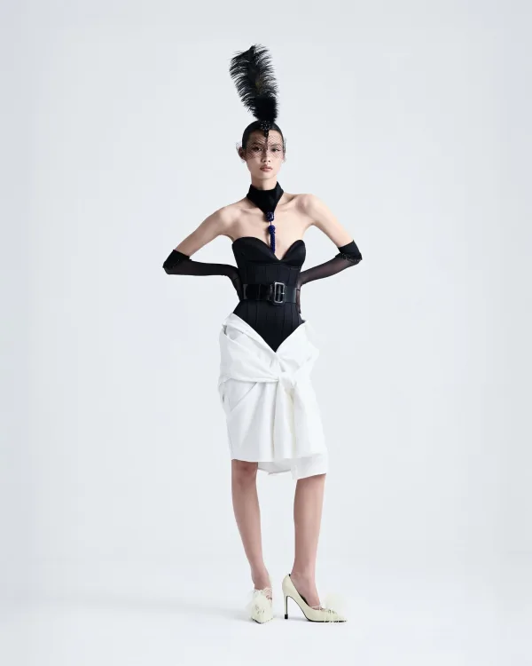 Hand In Hand Corseted Mini Dress