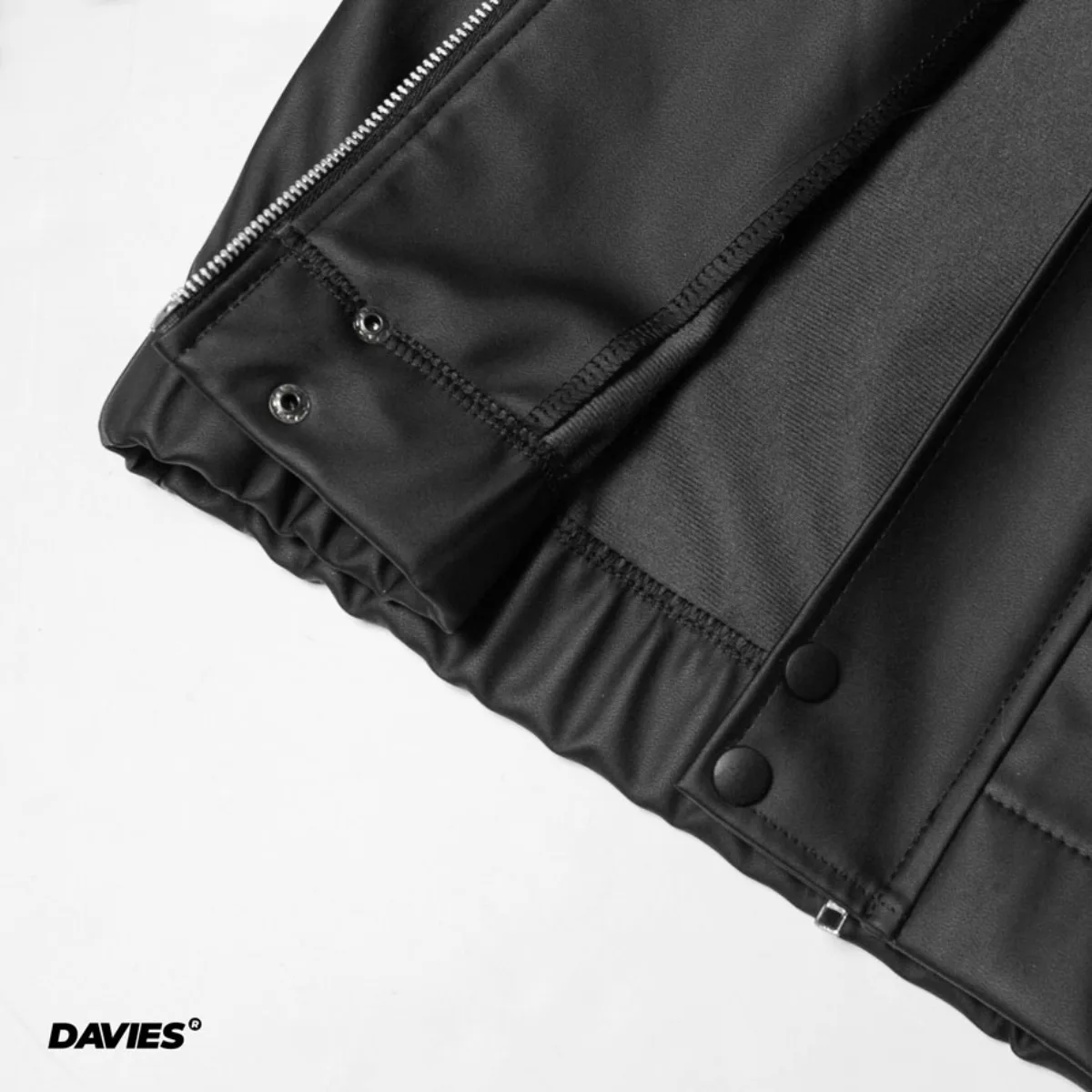 Áo khoác da nam nữ form rộng DAVIES Oversized Leather Jacket local brand | D15-AK35