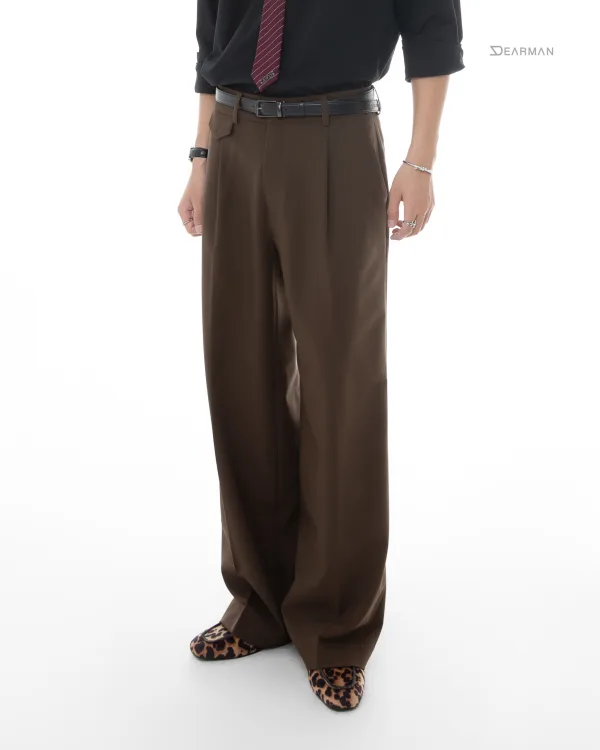 PAULO TROUSER- BROWN