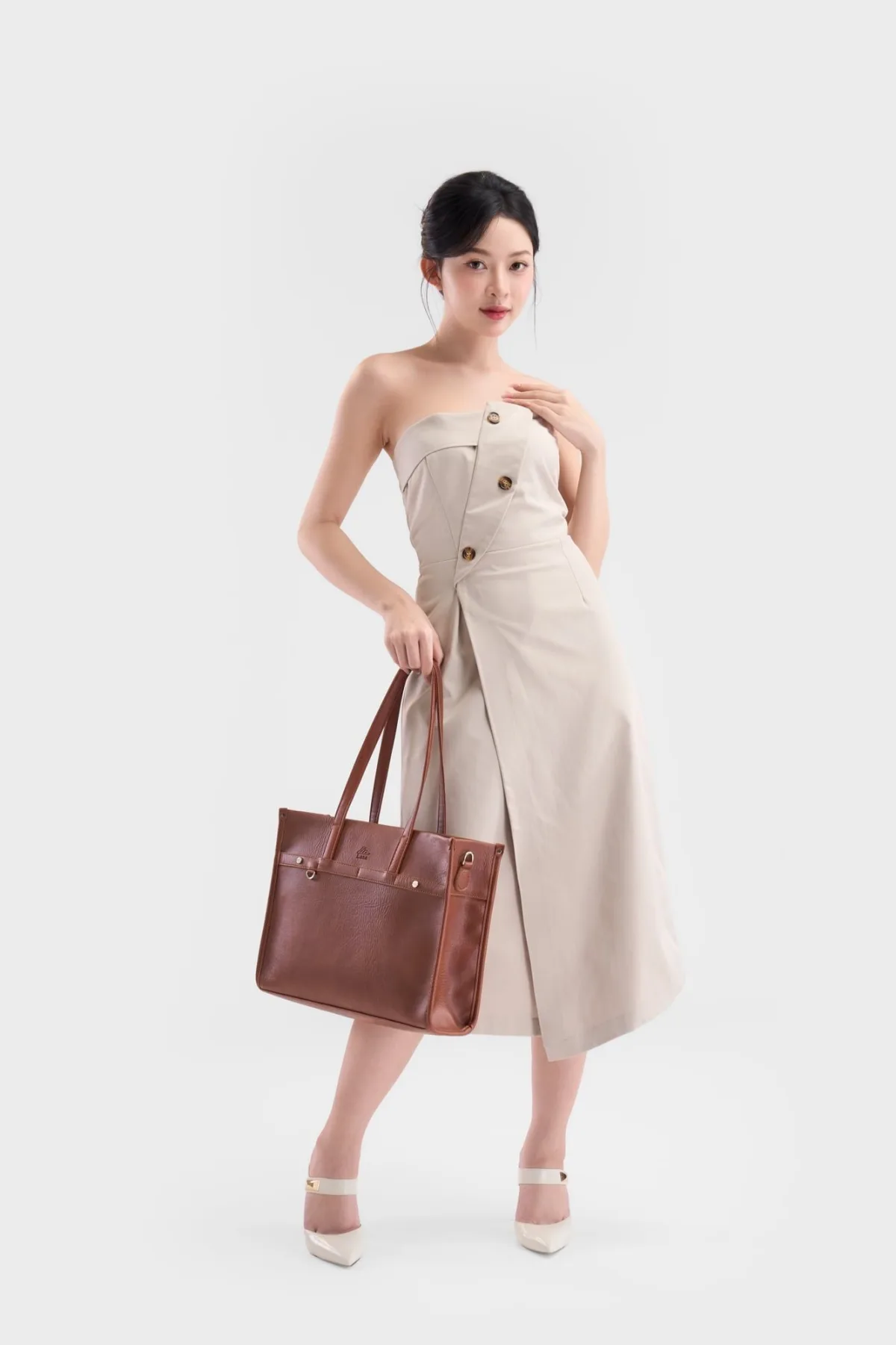 Túi Lata (Thời trang nữ form vuông tối giản - Túi xách da TX32)