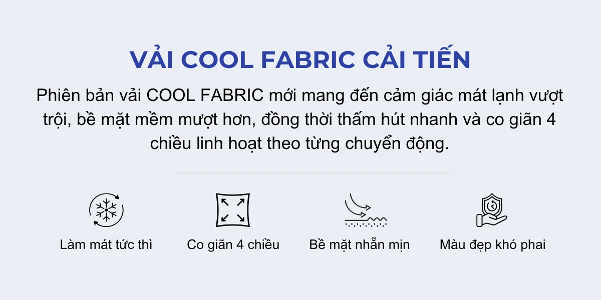 Áo Thun Nam ICONDENIM Trơn ProCool New Gen Seam Sealing Form Slim Fit ATID0559