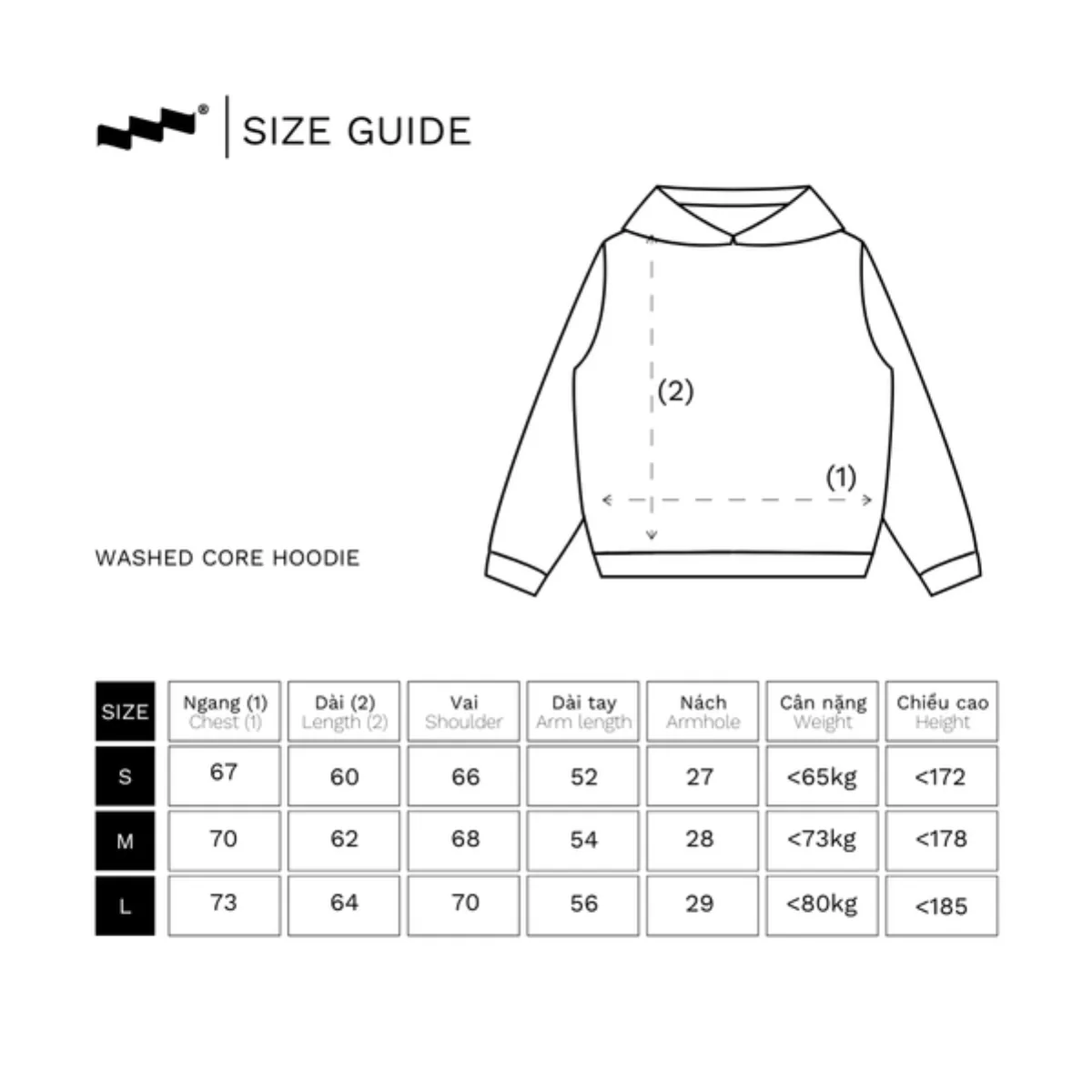 Áo Khoác Hoodie Wash Màu Chất Nỉ Dày Dặn Unisex LIDER WASHED CORE HOODIE - Grey/Moss