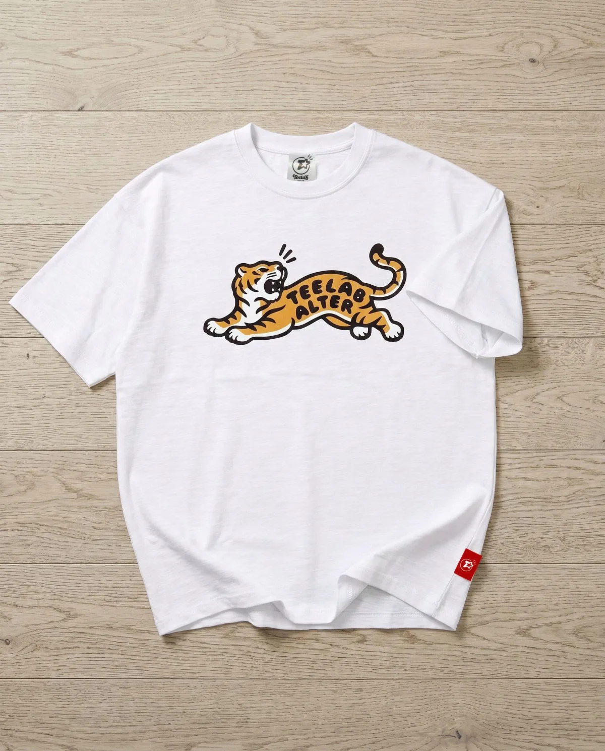 Áo Thun Teelab Alter Slub-Cotton Tiger Semi-Oversized Tee TS410