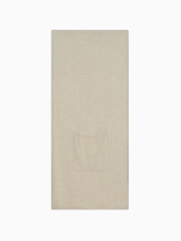 Elio Belted Towel in Knitted Cashmere