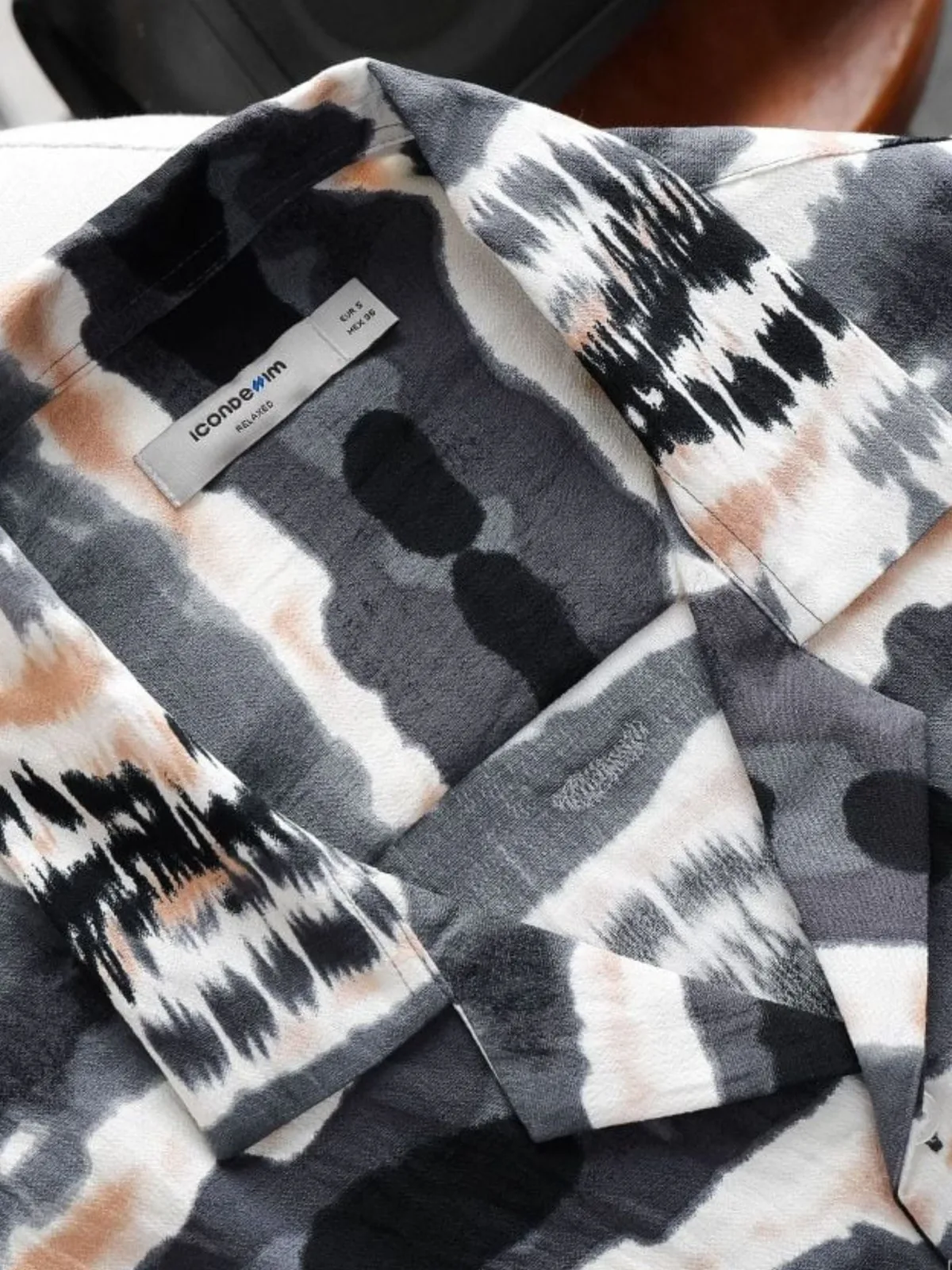 Áo Sơ Mi Nam ICONDENIM Tay Ngắn Sandstorm Form Relaxed SMID0393