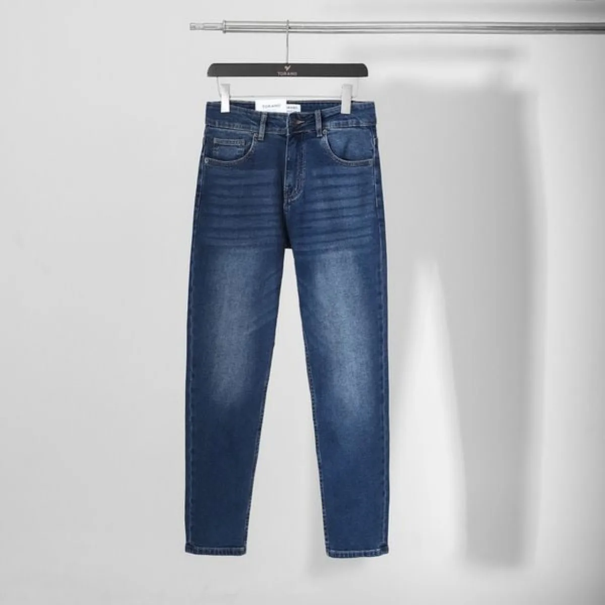 Quần jeans BLUE JEANS TORANO basic slim co giãn, đứng phom, bền màu GABJ881