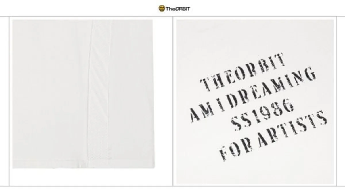 Áo Thun Năm Nữ The ORBIT DREAMING RAW TEE - Local Brand Chính Hãng