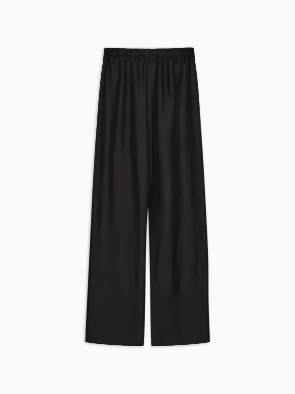 “Áo Dài” Trousers in Chambray Silk