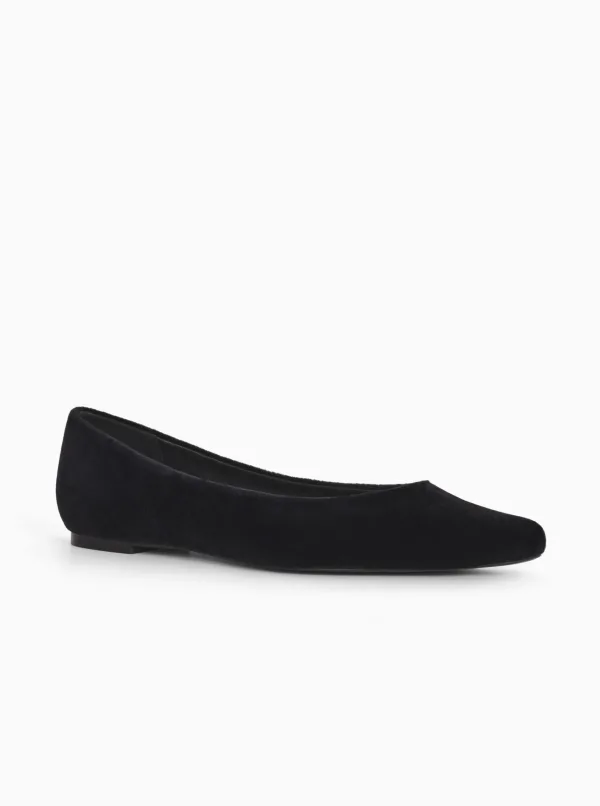 Phil Ballet Flat in Velvet
