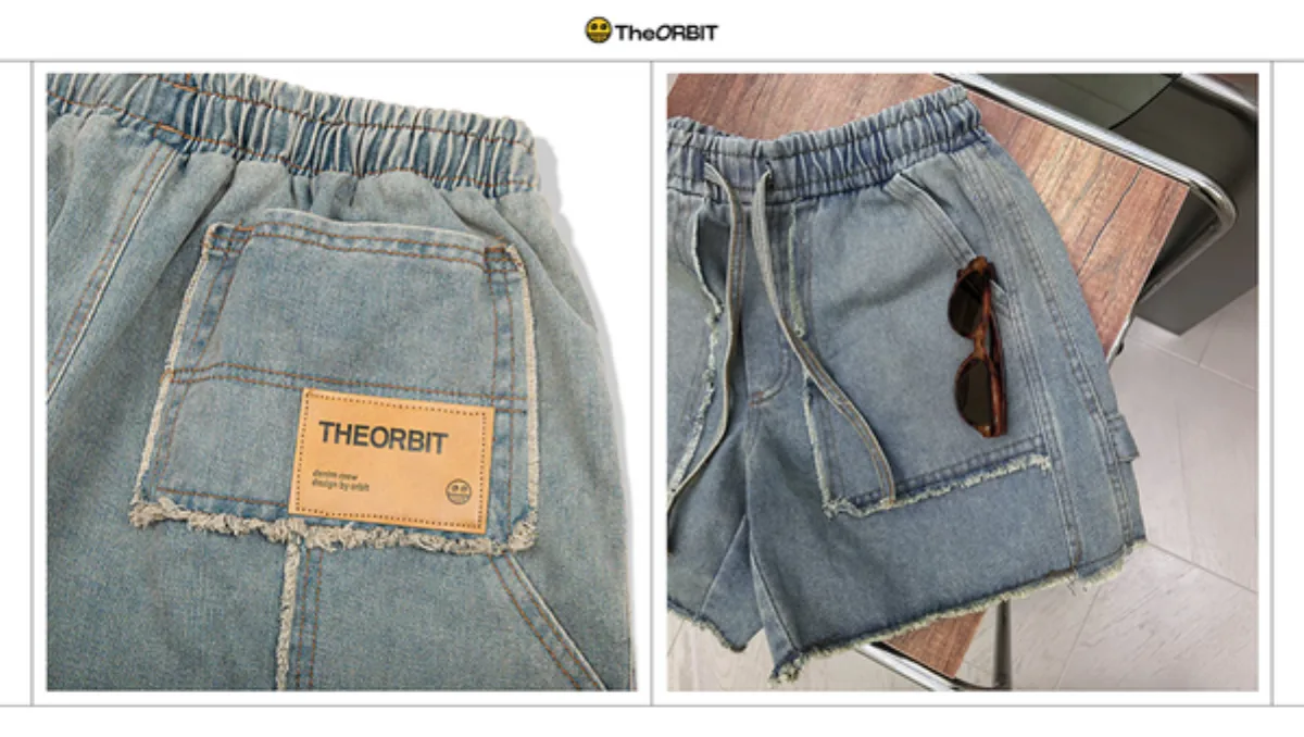 COMBO ORBIT Áo Thể thao Mesh Jersey + ORBIT Denim Short - Local Brand Chính Hãng