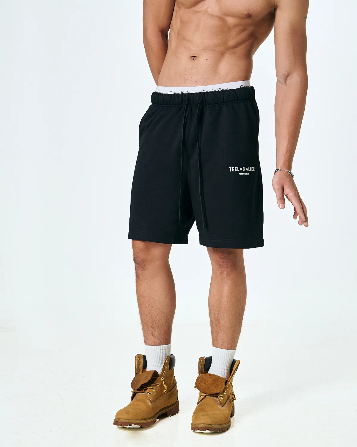 Quần Shorts Nỉ Teelab Alter Essentials Shorts SH003