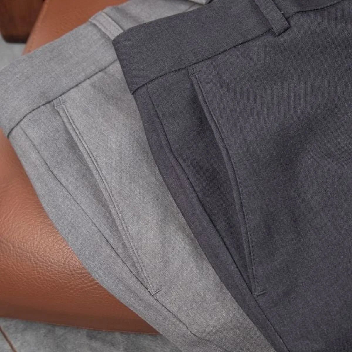 Quần âu nam SLIMFIT TROUSERS TORANO slim-fit cạp trơn chuẩn phom DABT900