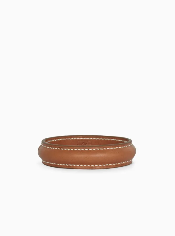 Aion Bangle in Leather
