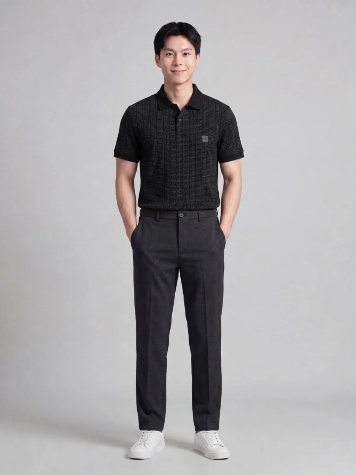 Áo Polo Nam ICONDENIM Elite Mark Form Regular PLID0293