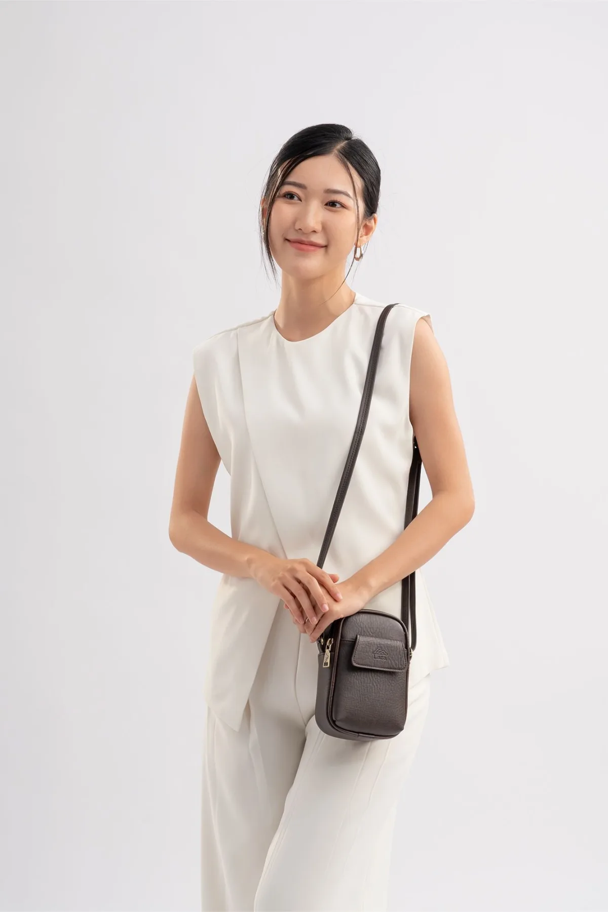 Túi Lata (Thời trang nữ đựng điện thoại mini - Túi đeo chéo da HN118)