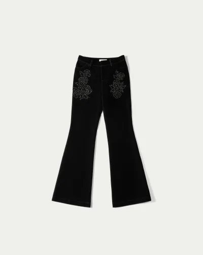 Along the Country Road Velvet Jeans