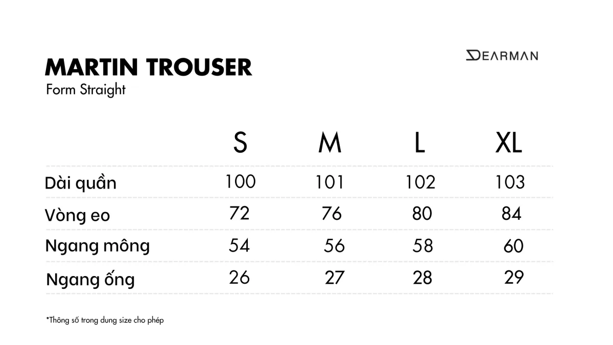MARTIN TROUSER