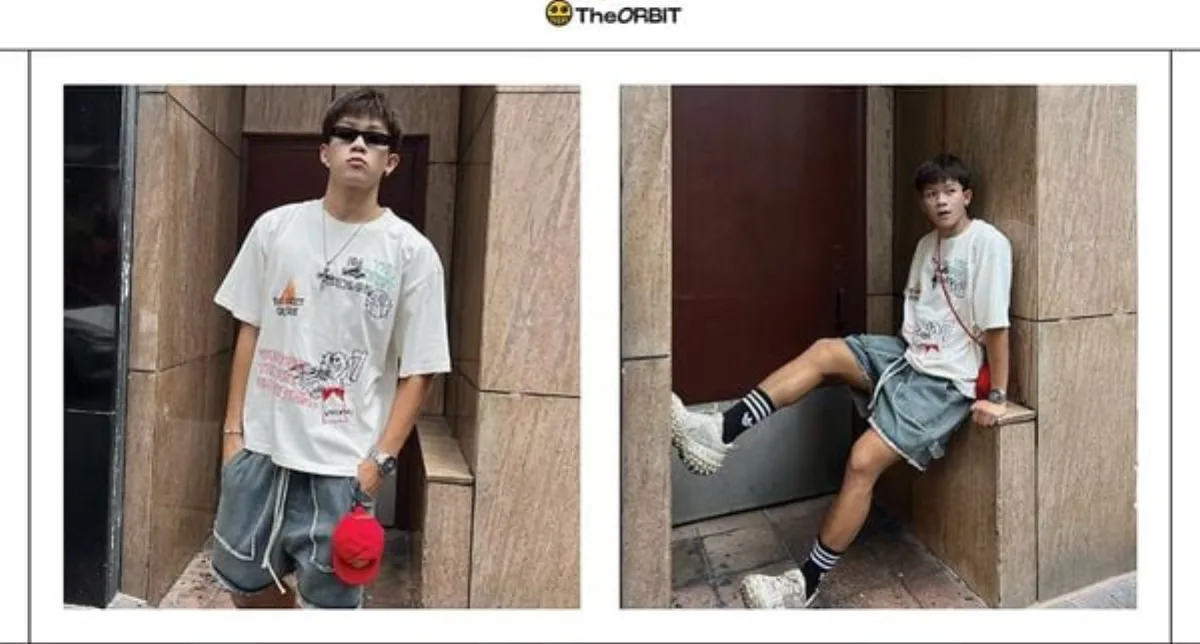 Áo Thun Năm Nữ The ORBIT DREAM SKETCH - Local Brand Chính Hãng