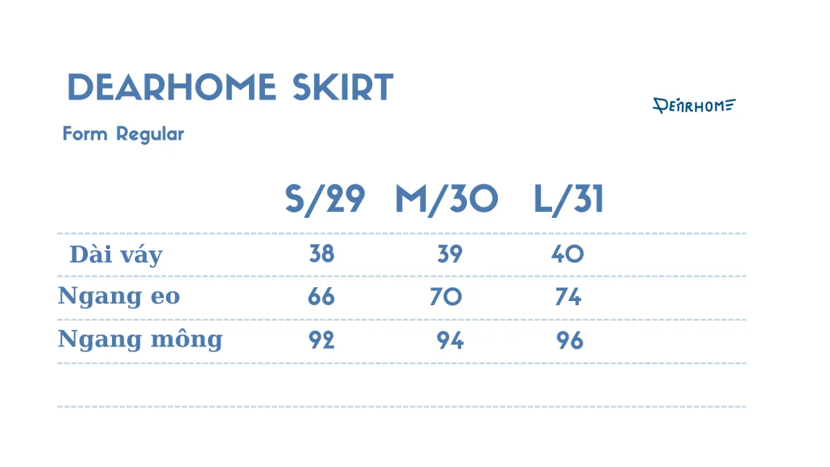 DEARHOME SKIRT