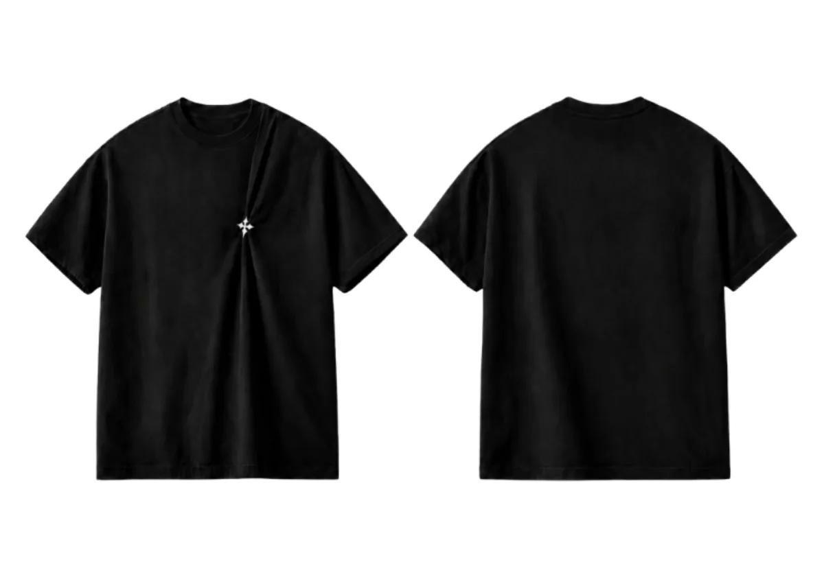 Áo thun form Oversize PLEATED TEE Cotton PARADOX AT6P0483