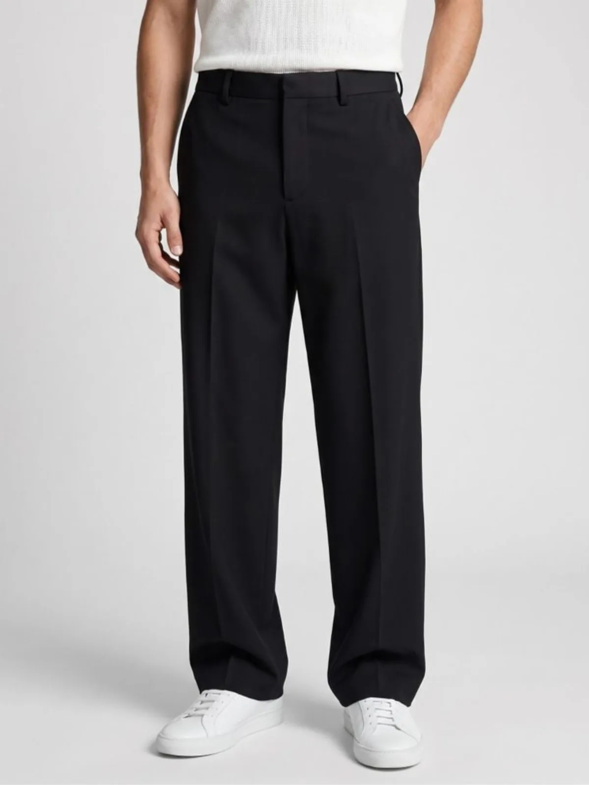 Quần Tây Nam ICONDENIM Axis Wide Form Loose QTID0077