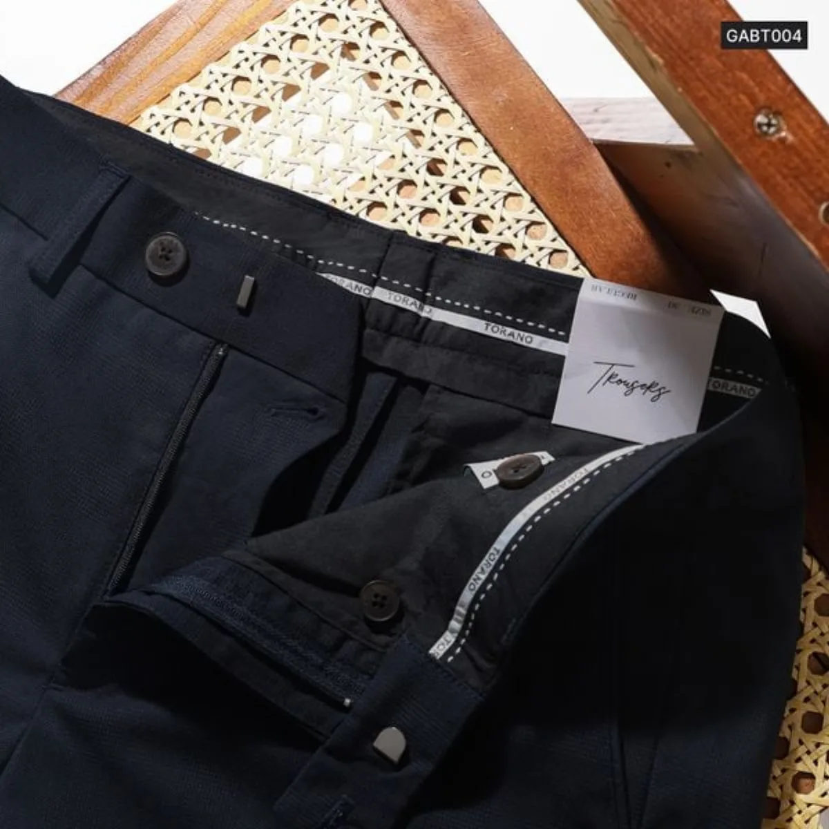 Quần âu REGULAR TROUSER TORANO regularfit trơn phom regular fit vừa vặn, tôn dáng GABT004