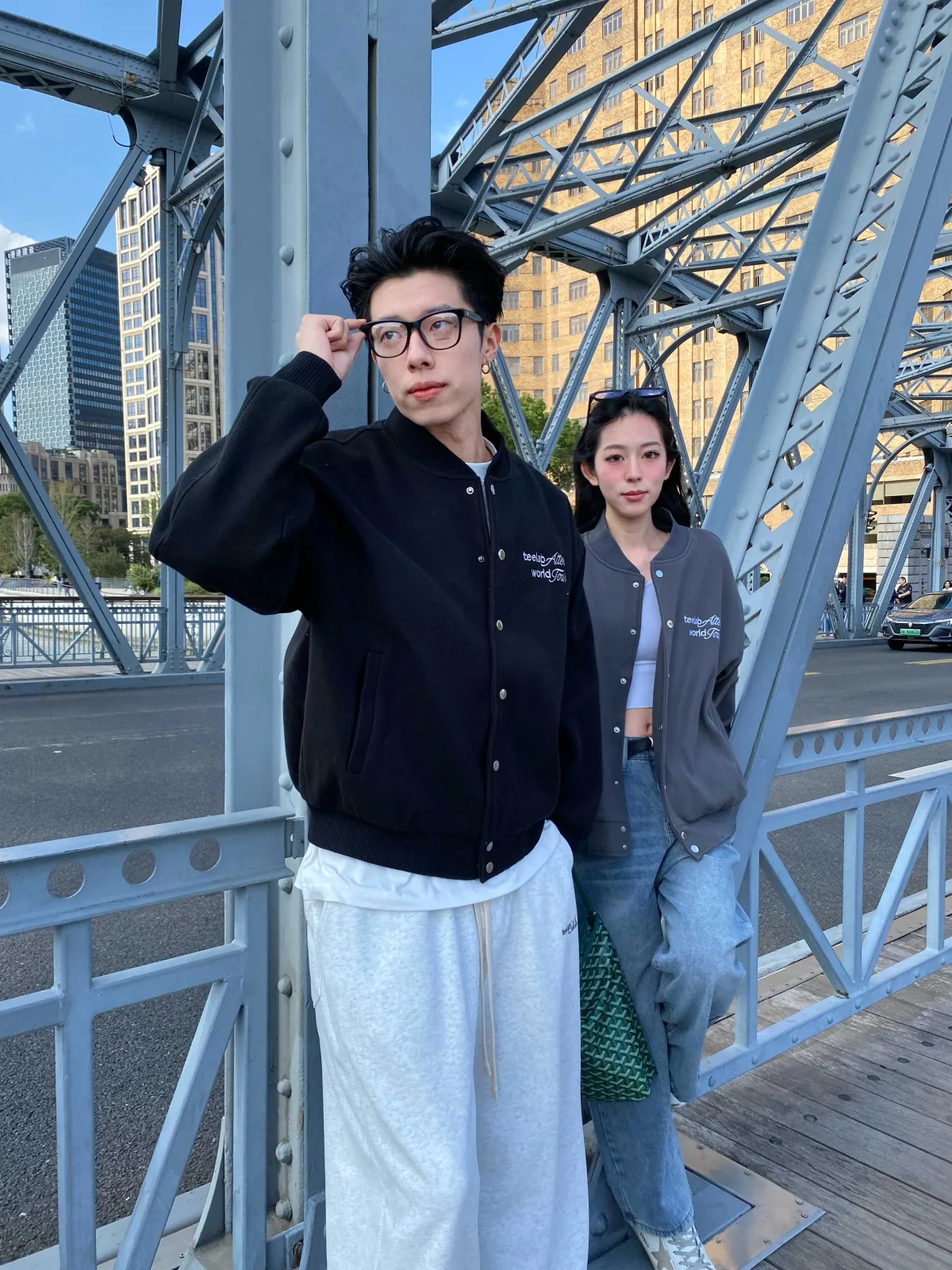 Áo Khoác Teelab Alter Felt Classic Oversized Varsity AK117