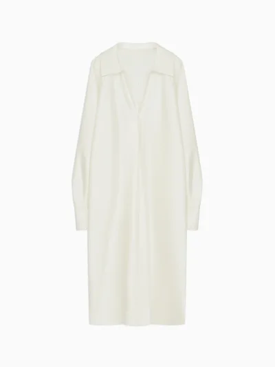 Elio Shirt Dress in “Vietnamese Silk”