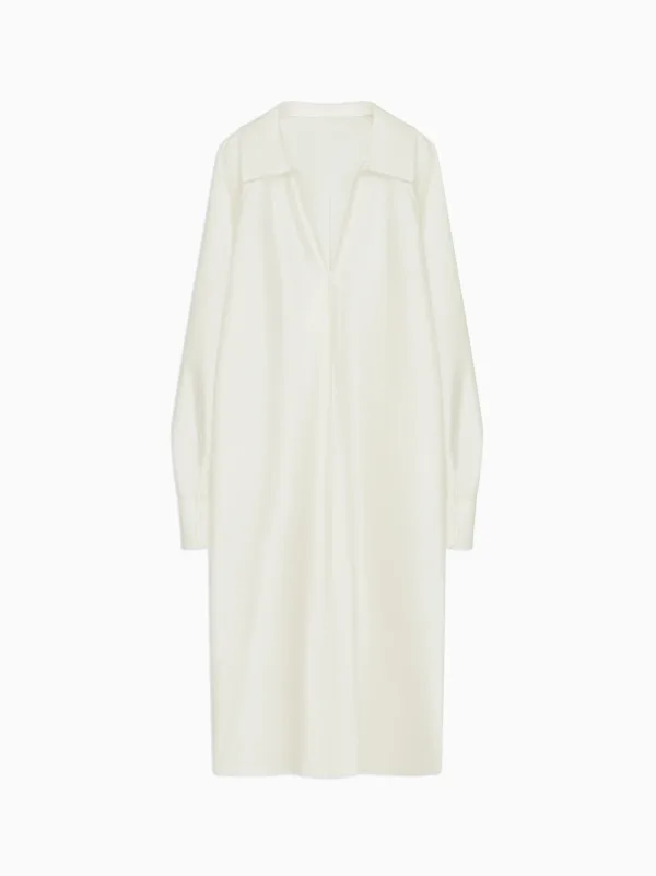 Elio Shirt Dress in “Vietnamese Silk”