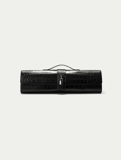 Extended Crocodile Long Clutch
