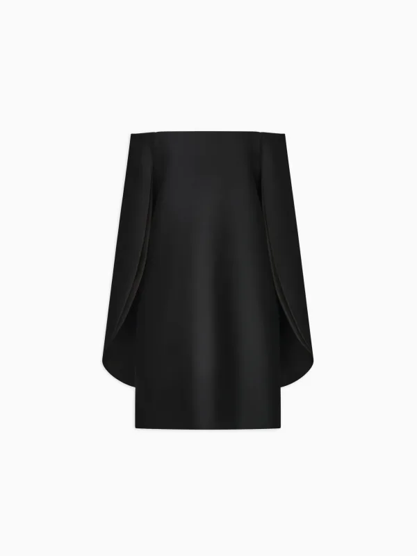 Dove Dress in Silk Wool