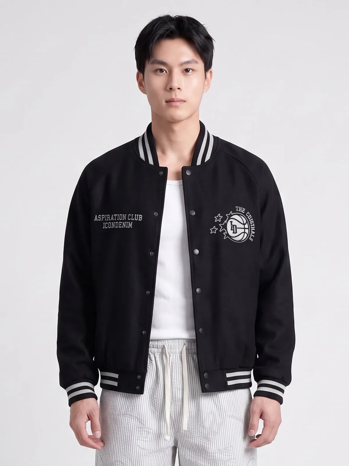 Áo Khoác Bomber Nam ICONDENIM Allstar Form Regular AKID0247
