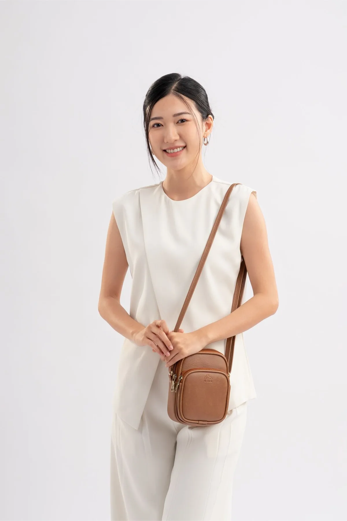 Túi Lata (Thời trang nữ đựng điện thoại mini - Túi đeo chéo da HN117)