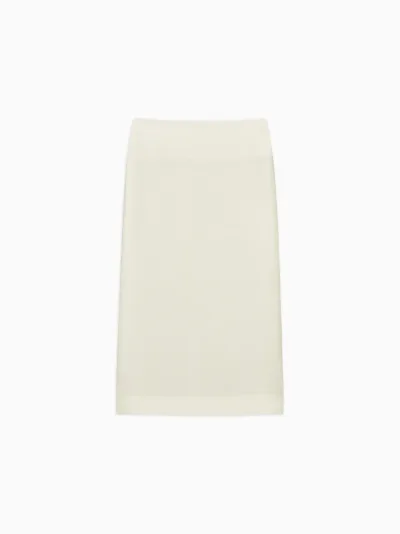 Ruth Pencil Skirt in Double Fluffy