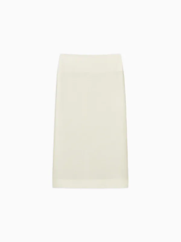 Ruth Pencil Skirt in Double Fluffy
