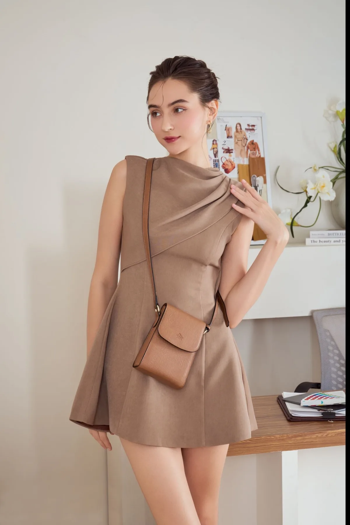 Túi Lata (Thời trang nữ mini đựng điện thoại - Túi đeo chéo HN135)