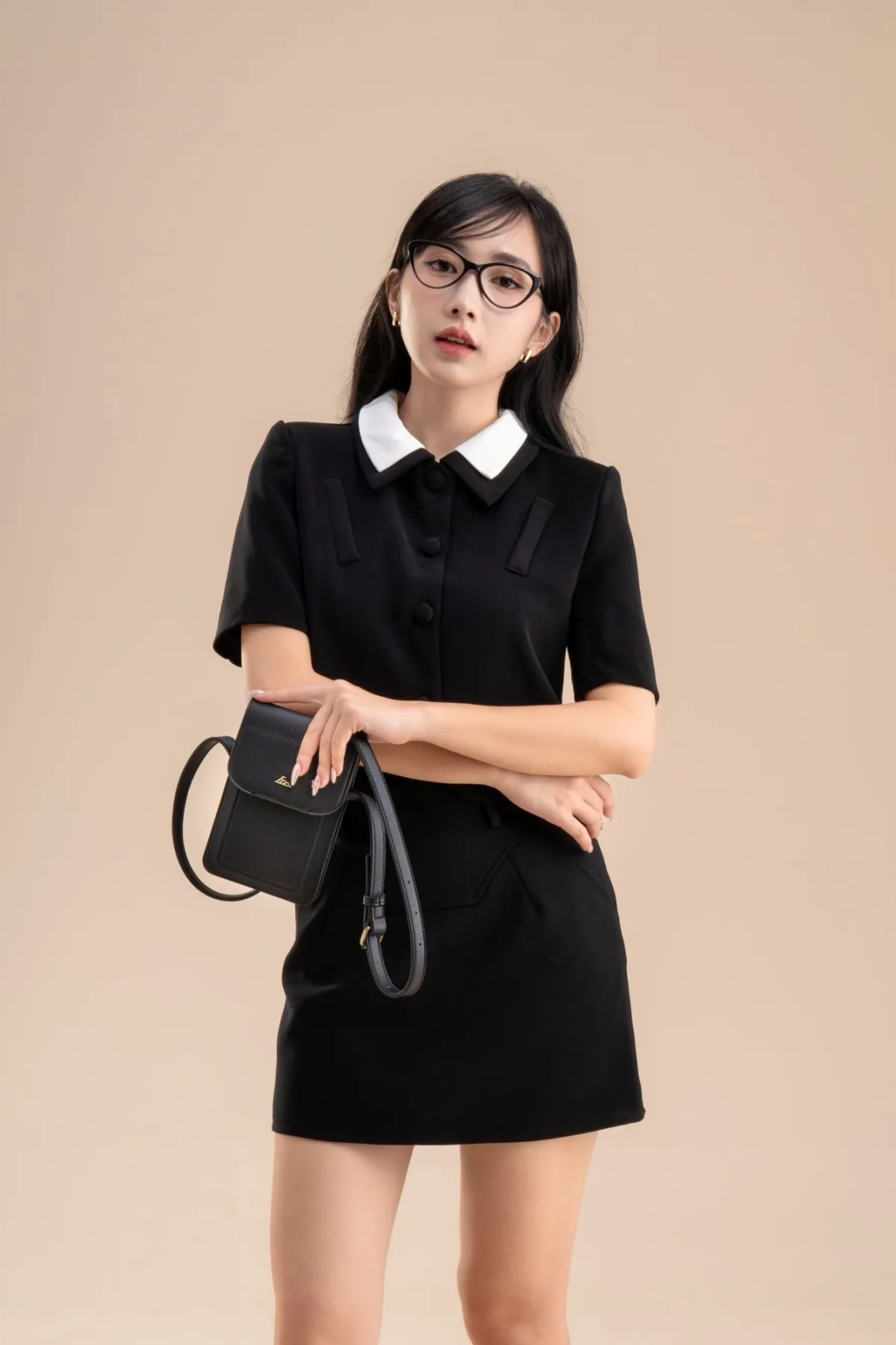 Túi Lata (Thời trang nữ đựng điện thoại - Túi đeo chéo da HN130)