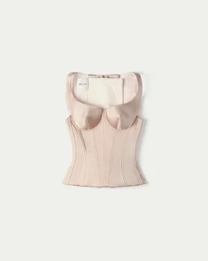Golden Promise Satin Corset