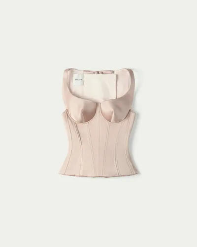 Golden Promise Satin Corset