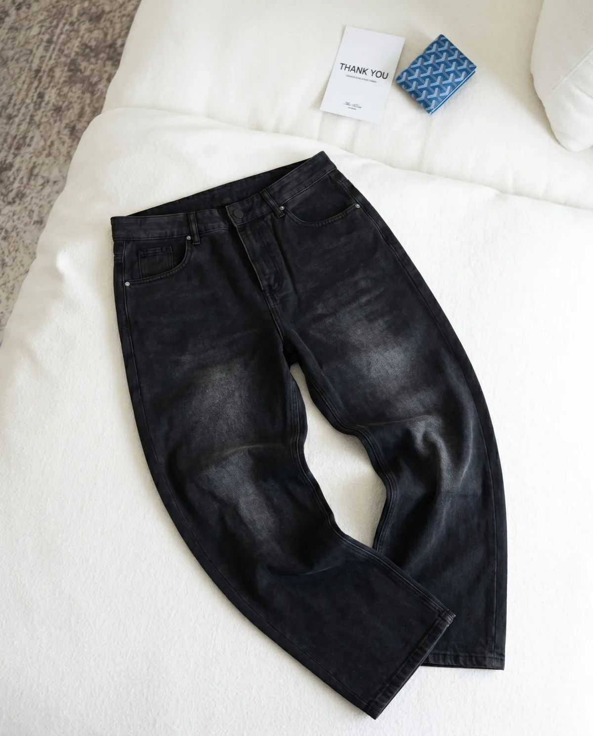 Quần Jeans Form Rộng Teelab Alter Wide-Leg Pants PS144