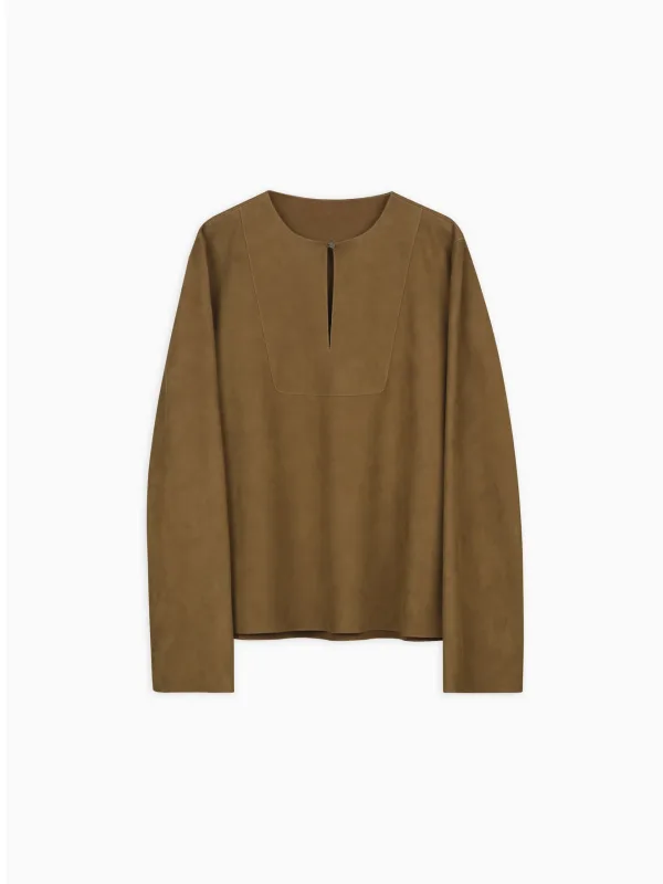 Hugo Tunic in Microfiber Suede