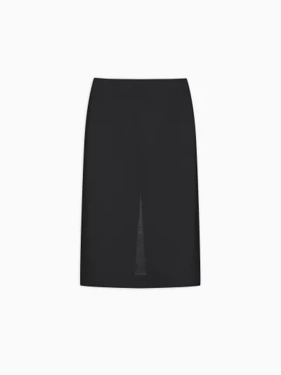 Jane Pencil Skirt in Gauze Cotton