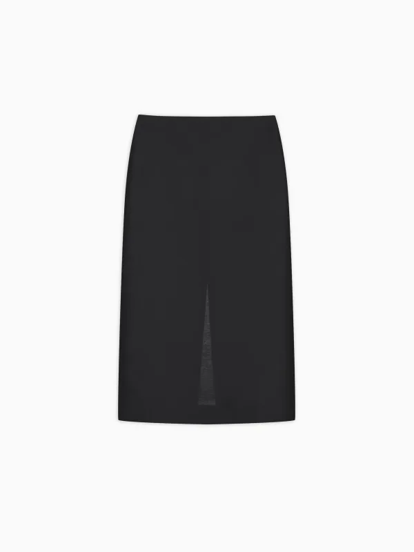 Jane Pencil Skirt in Gauze Cotton