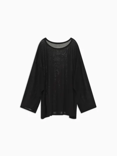 Sasha Sweater in Knitted Silk